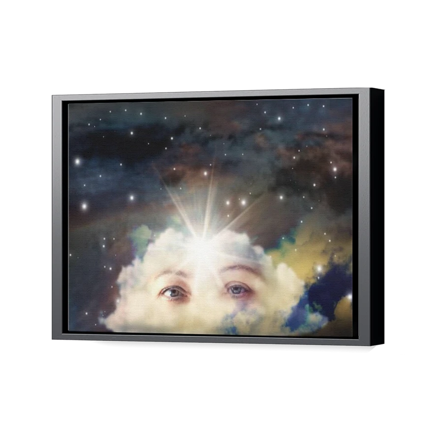 Thumbnail for Canvas - Black Floating Frame