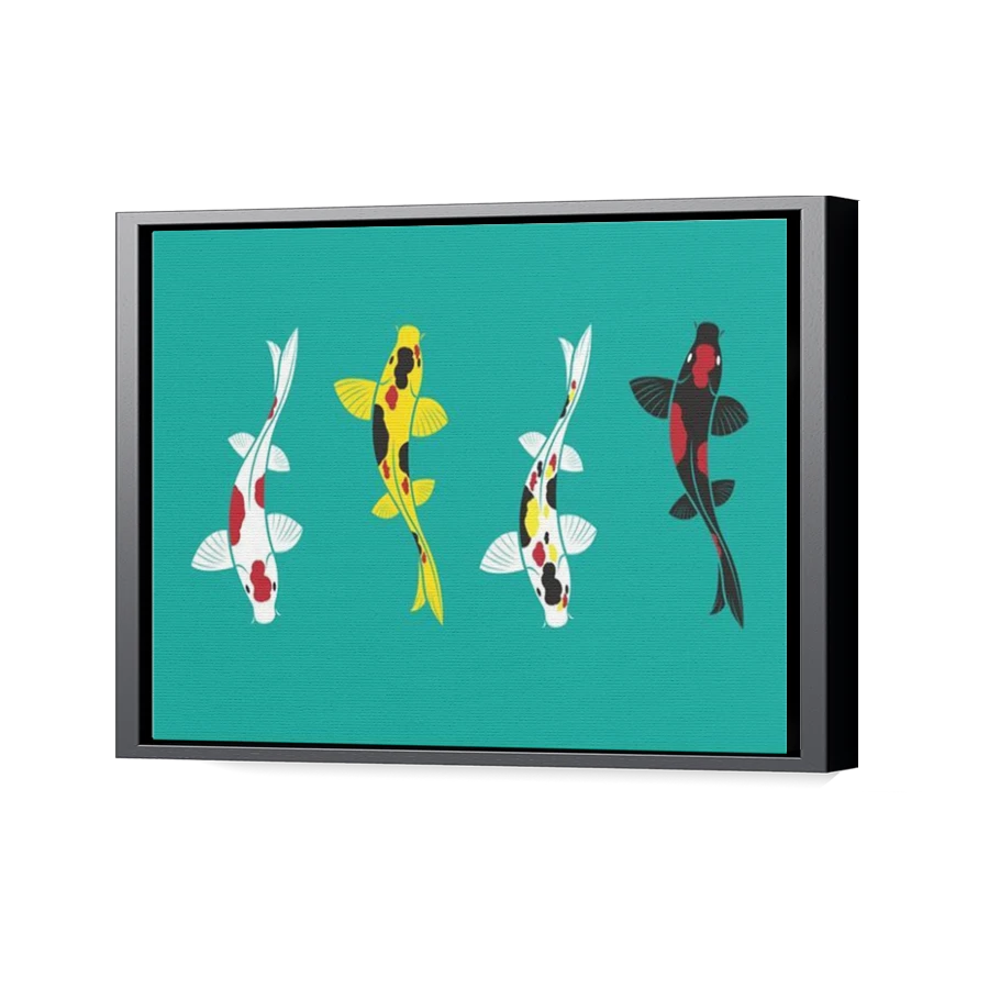 Thumbnail for Canvas - Black Floating Frame