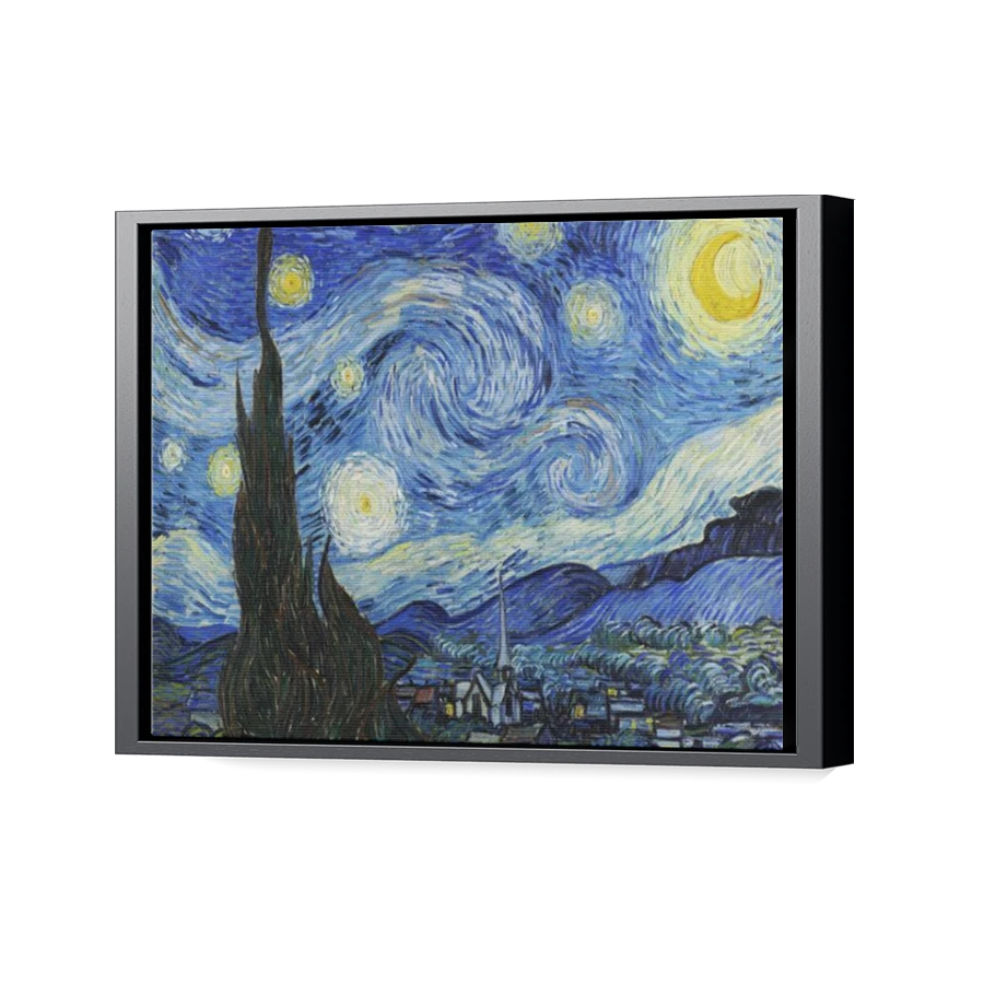 Thumbnail for Canvas - Black Floating Frame