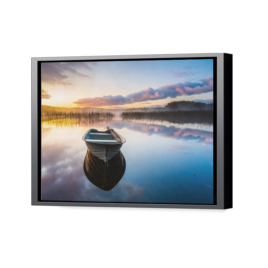 Thumbnail for Canvas - Black Floating Frame