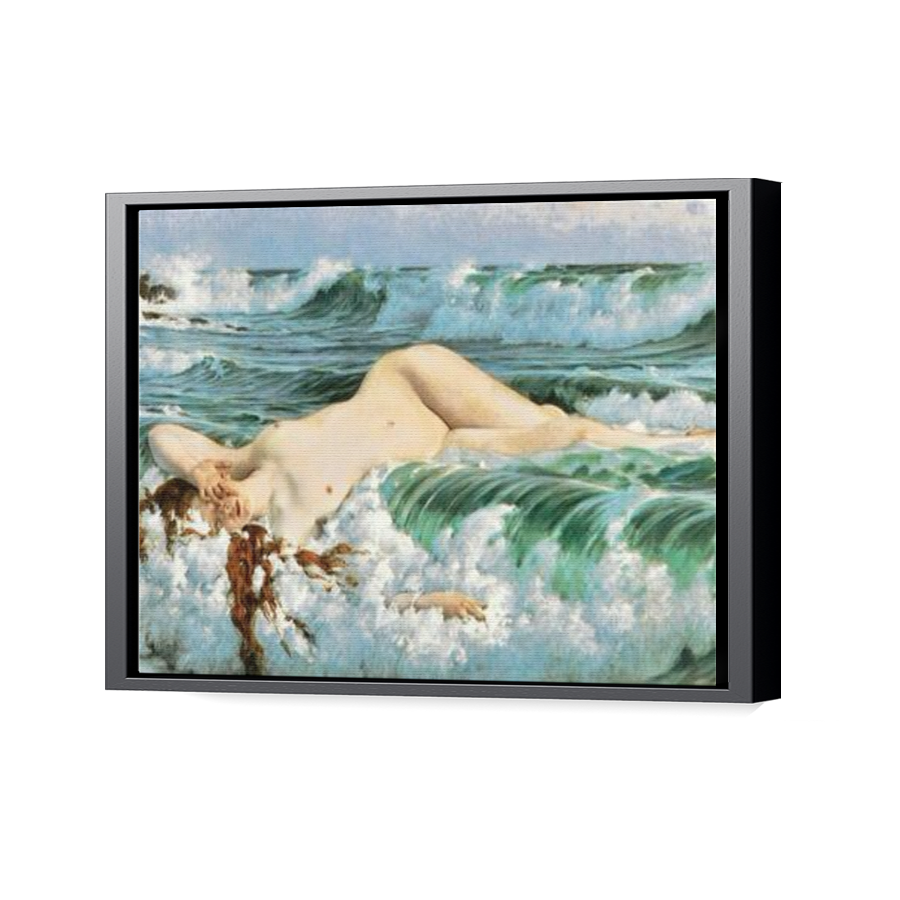 Thumbnail for Canvas - Black Floating Frame