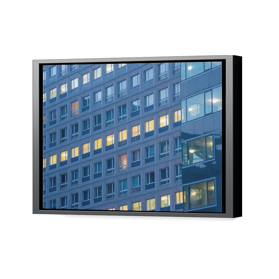 Thumbnail for Canvas - Black Floating Frame