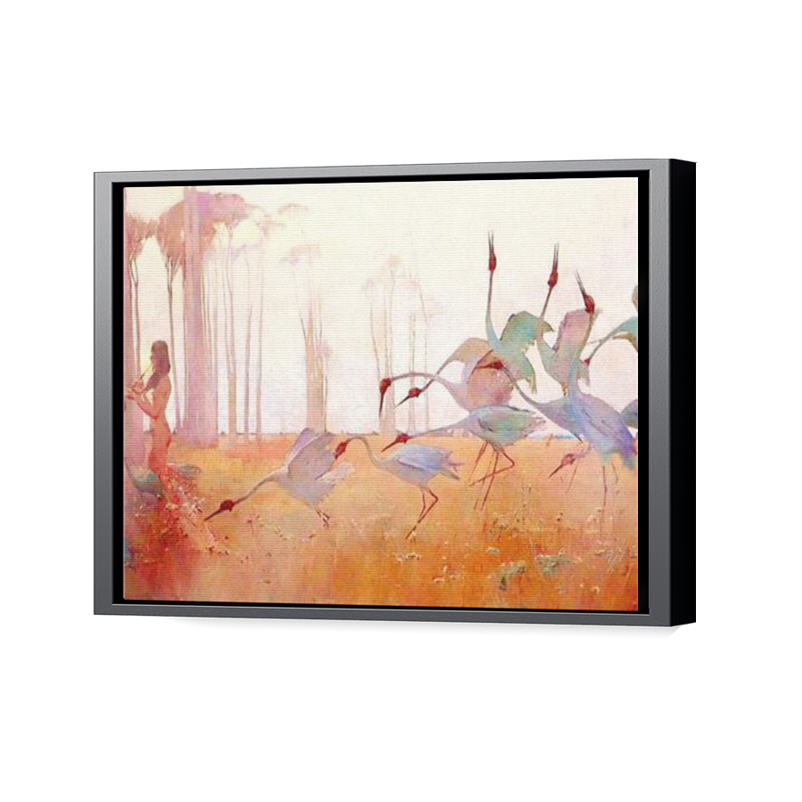 Thumbnail for Canvas - Black Floating Frame