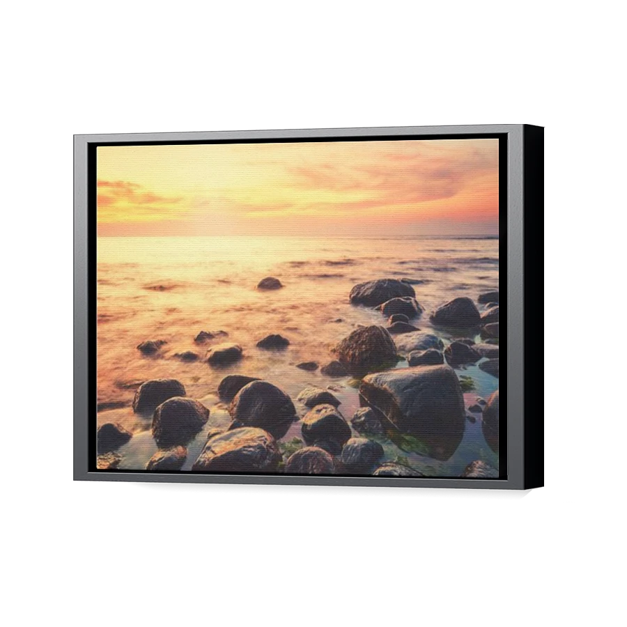 Thumbnail for Canvas - Black Floating Frame
