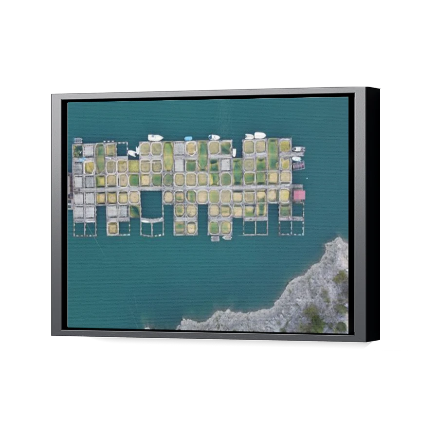Thumbnail for Canvas - Black Floating Frame