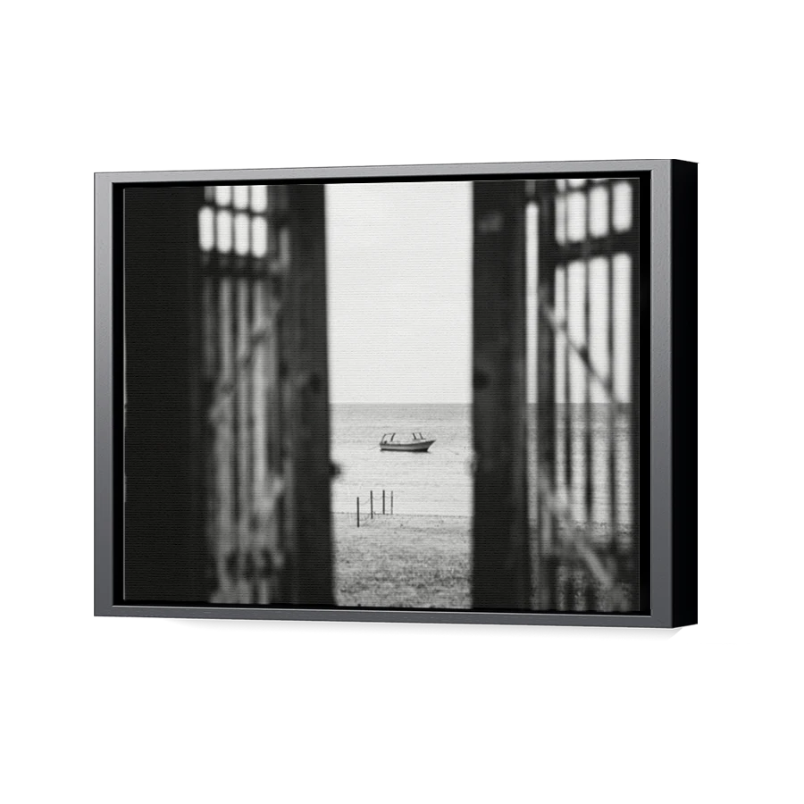 Thumbnail for Canvas - Black Floating Frame