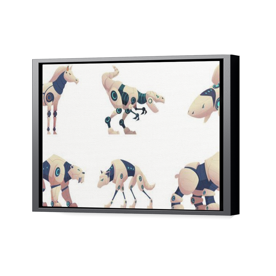 Thumbnail for Canvas - Black Floating Frame