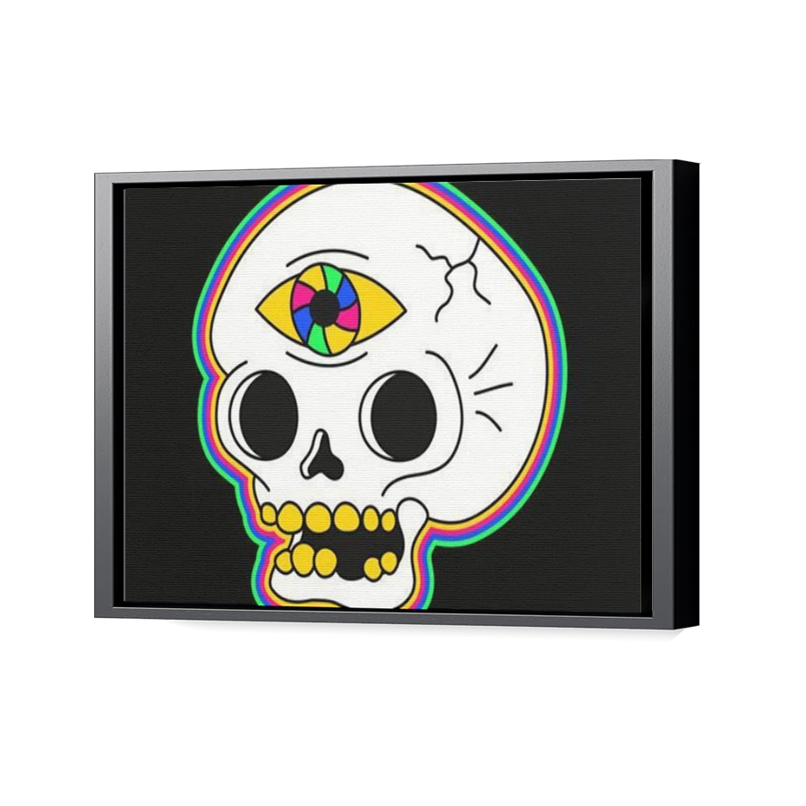 Thumbnail for Canvas - Black Floating Frame