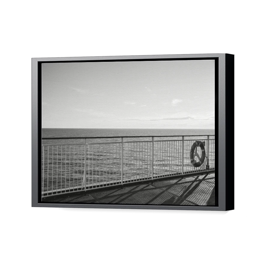 Thumbnail for Canvas - Black Floating Frame