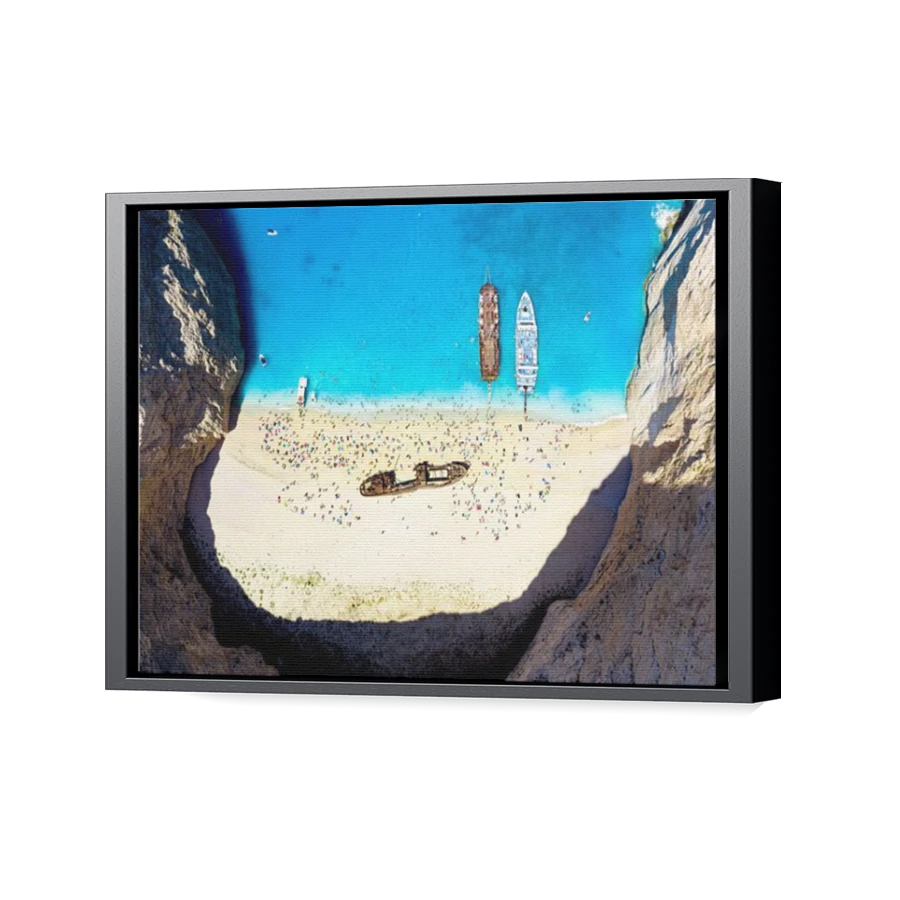 Thumbnail for Canvas - Black Floating Frame