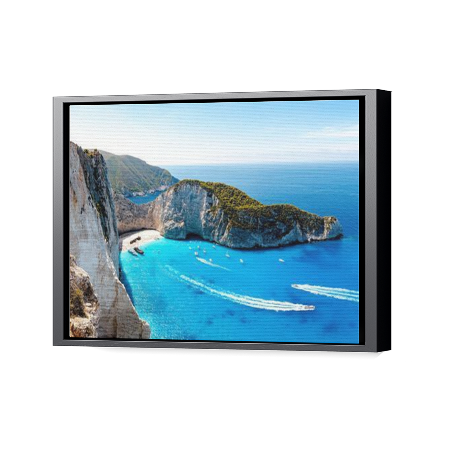 Thumbnail for Canvas - Black Floating Frame