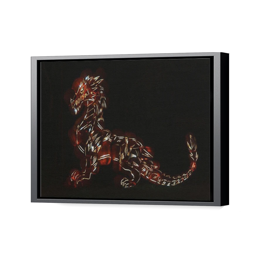 Thumbnail for Canvas - Black Floating Frame