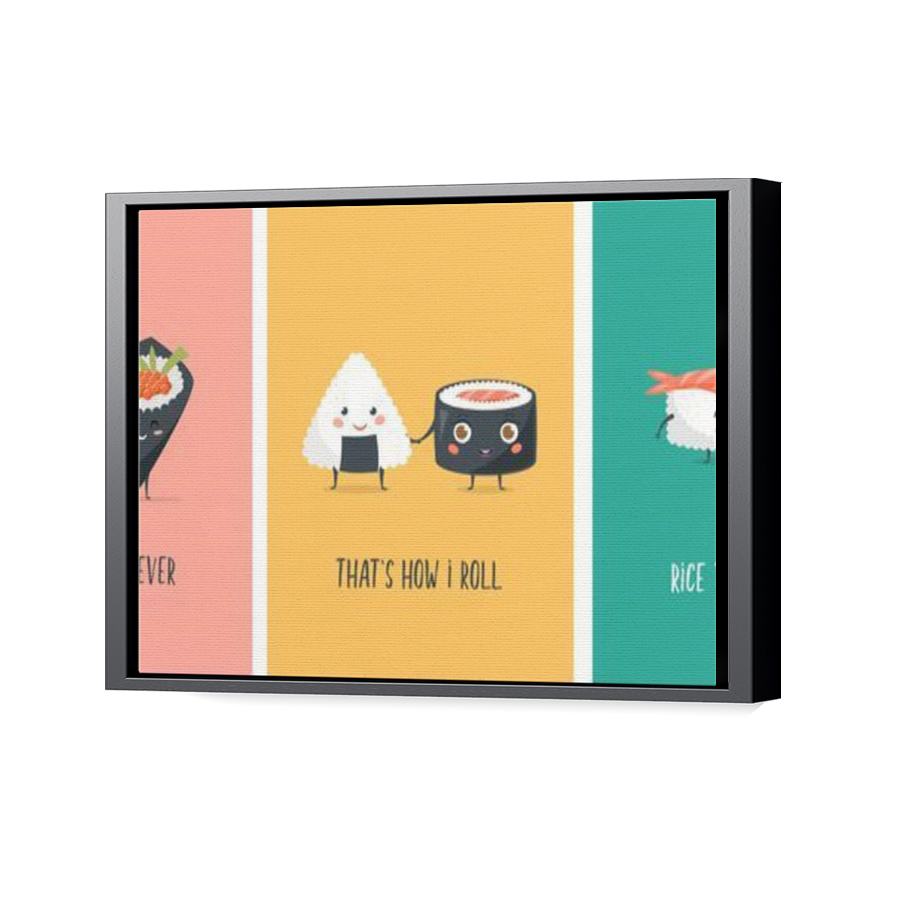Thumbnail for Canvas - Black Floating Frame