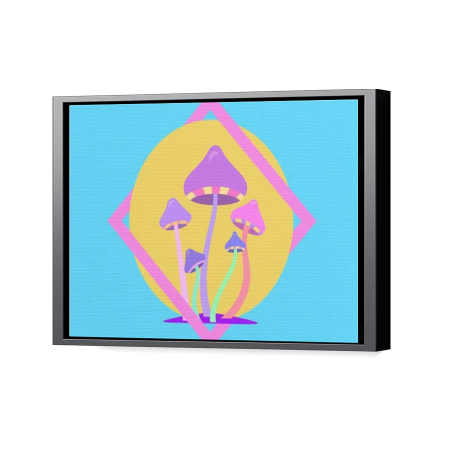 Thumbnail for Canvas - Black Floating Frame