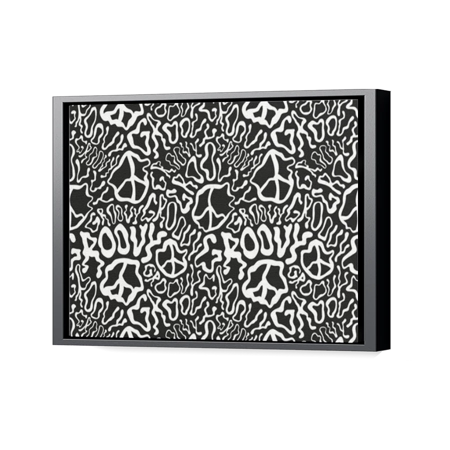 Thumbnail for Canvas - Black Floating Frame