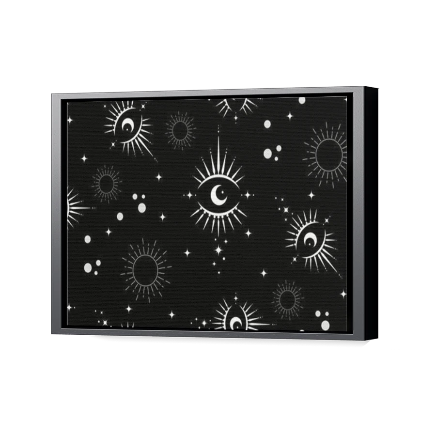 Thumbnail for Canvas - Black Floating Frame