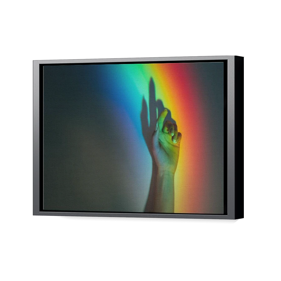 Thumbnail for Canvas - Black Floating Frame