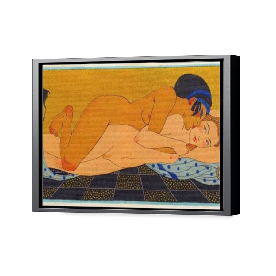 Thumbnail for Canvas - Black Floating Frame