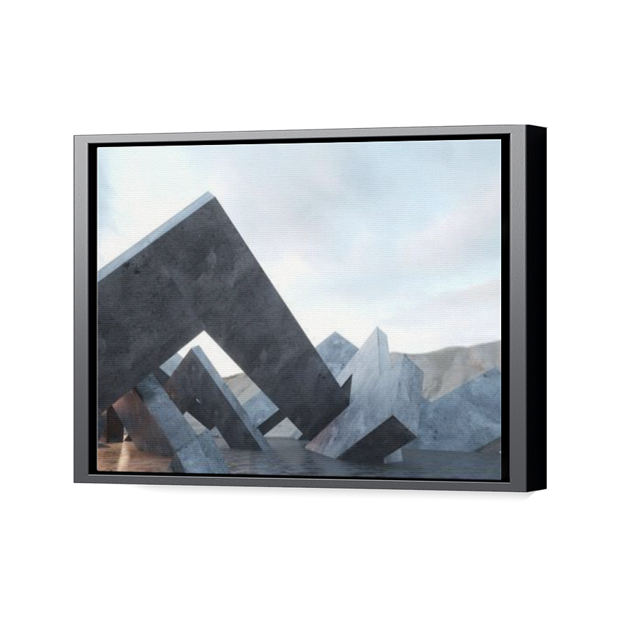 Thumbnail for Canvas - Black Floating Frame