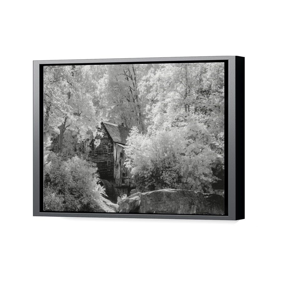 Thumbnail for Canvas - Black Floating Frame