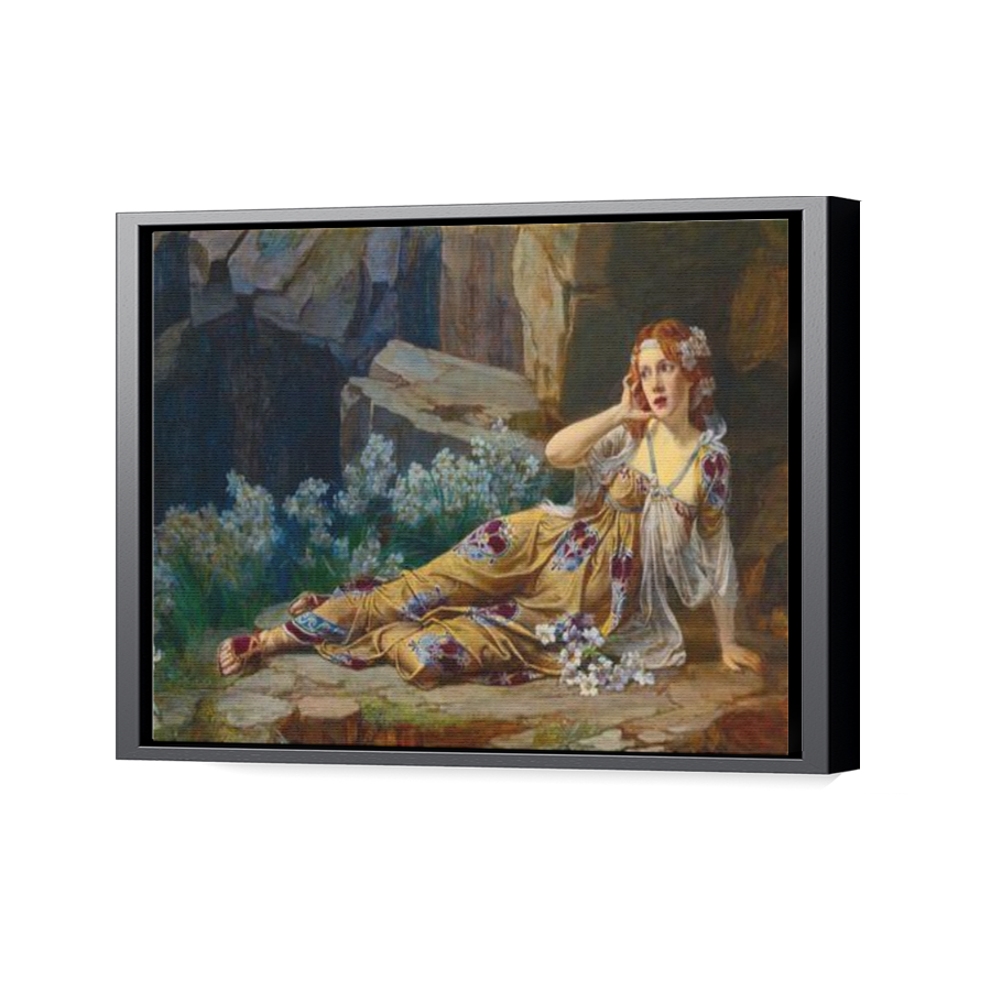 Thumbnail for Canvas - Black Floating Frame