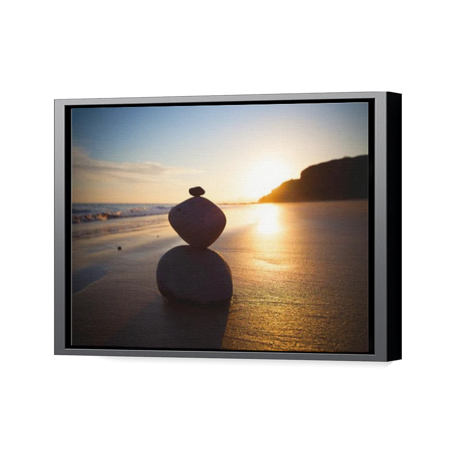 Thumbnail for Canvas - Black Floating Frame