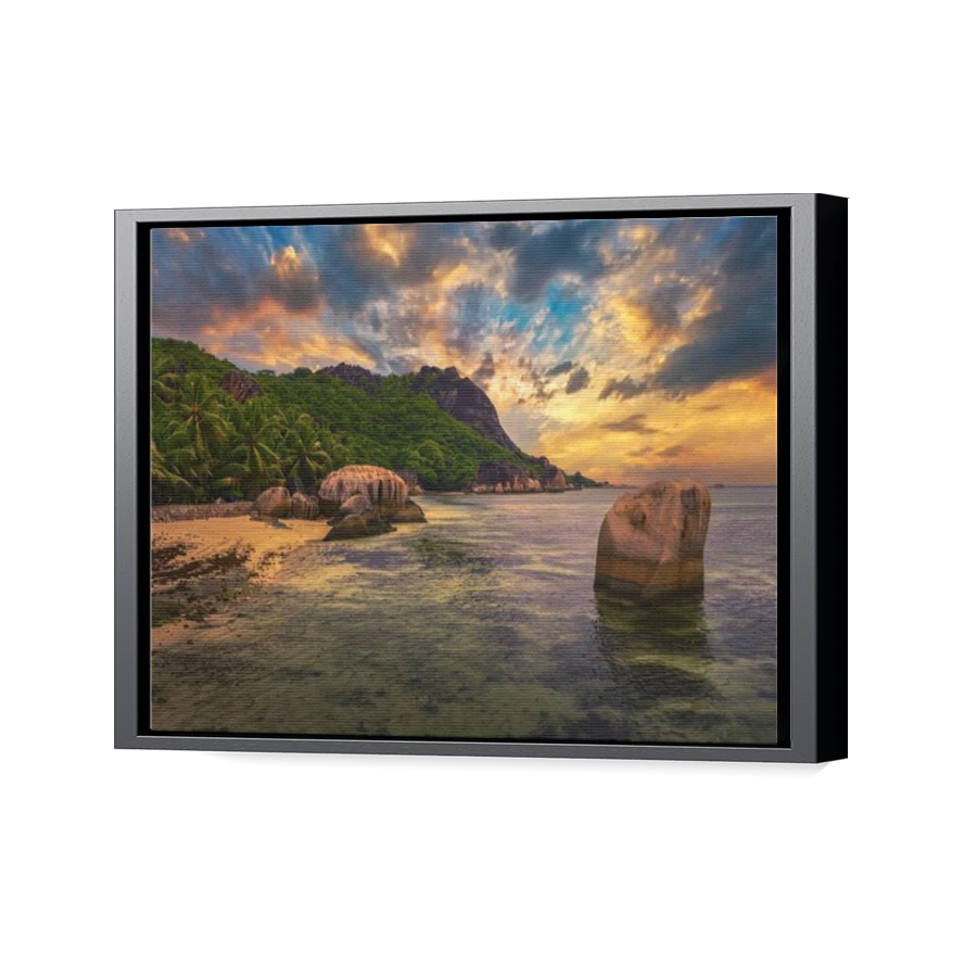 Thumbnail for Canvas - Black Floating Frame