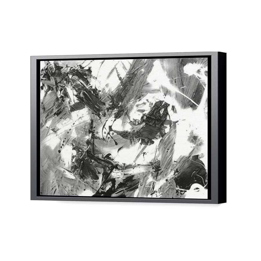 Thumbnail for Canvas - Black Floating Frame