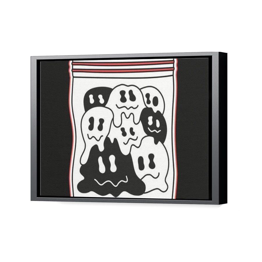 Thumbnail for Canvas - Black Floating Frame