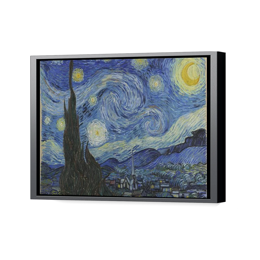 Thumbnail for Canvas - Black Floating Frame