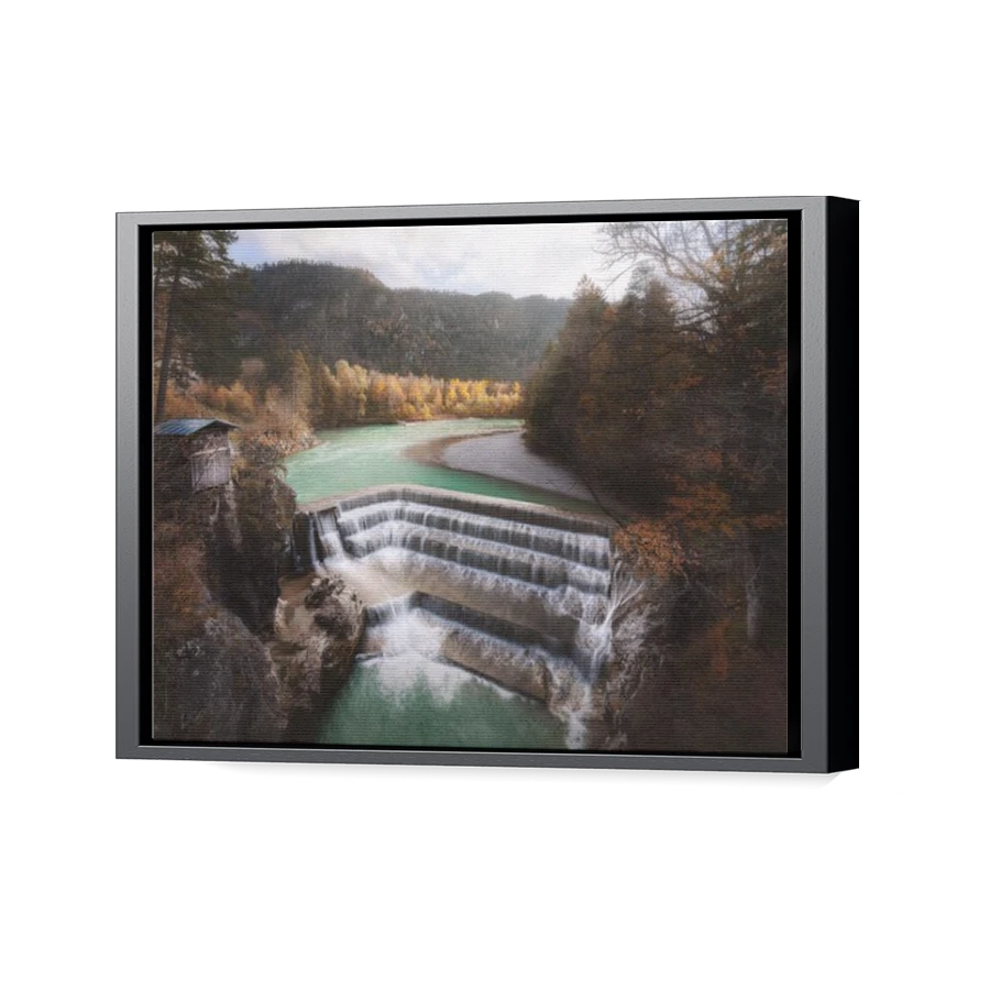 Thumbnail for Canvas - Black Floating Frame