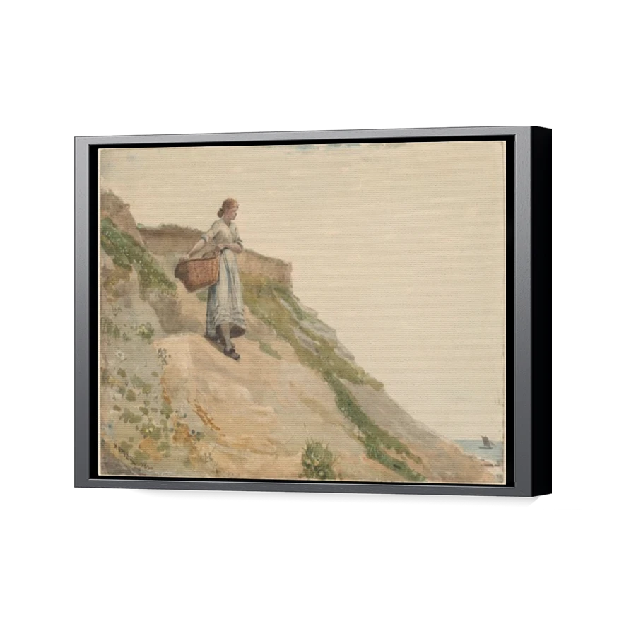 Thumbnail for Canvas - Black Floating Frame