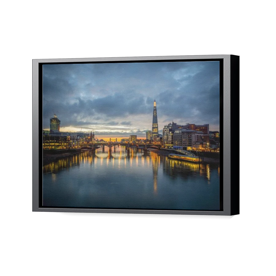 Thumbnail for Canvas - Black Floating Frame
