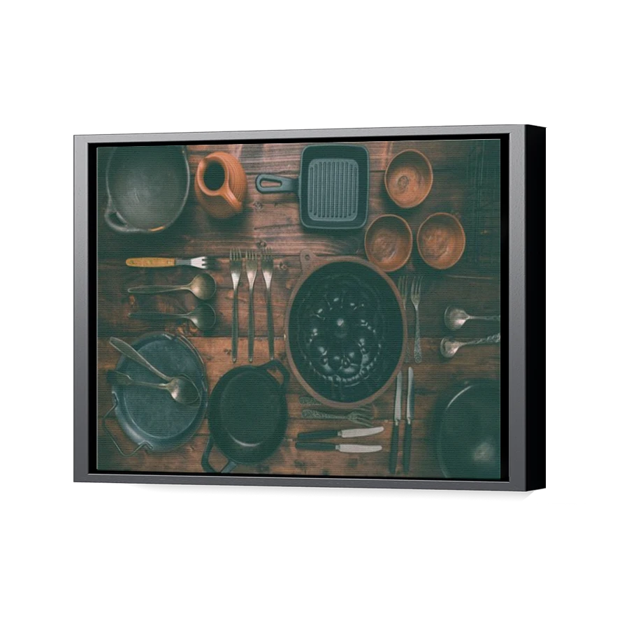Thumbnail for Canvas - Black Floating Frame