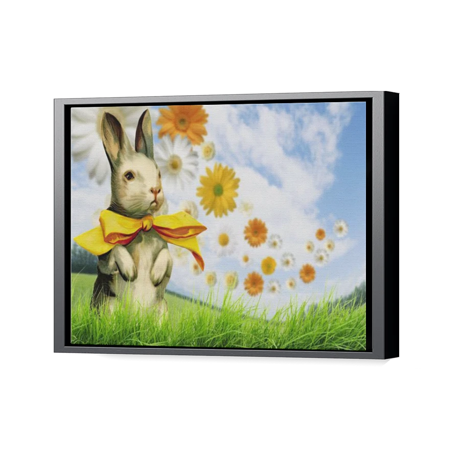 Thumbnail for Canvas - Black Floating Frame