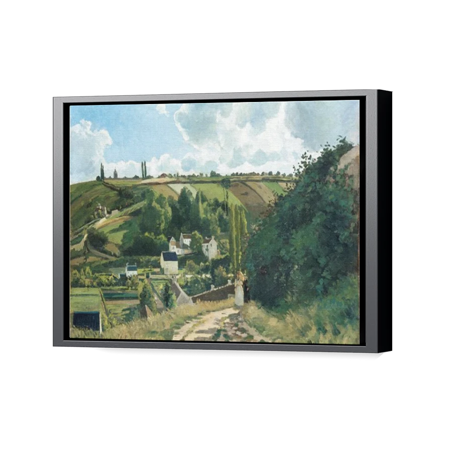Thumbnail for Canvas - Black Floating Frame