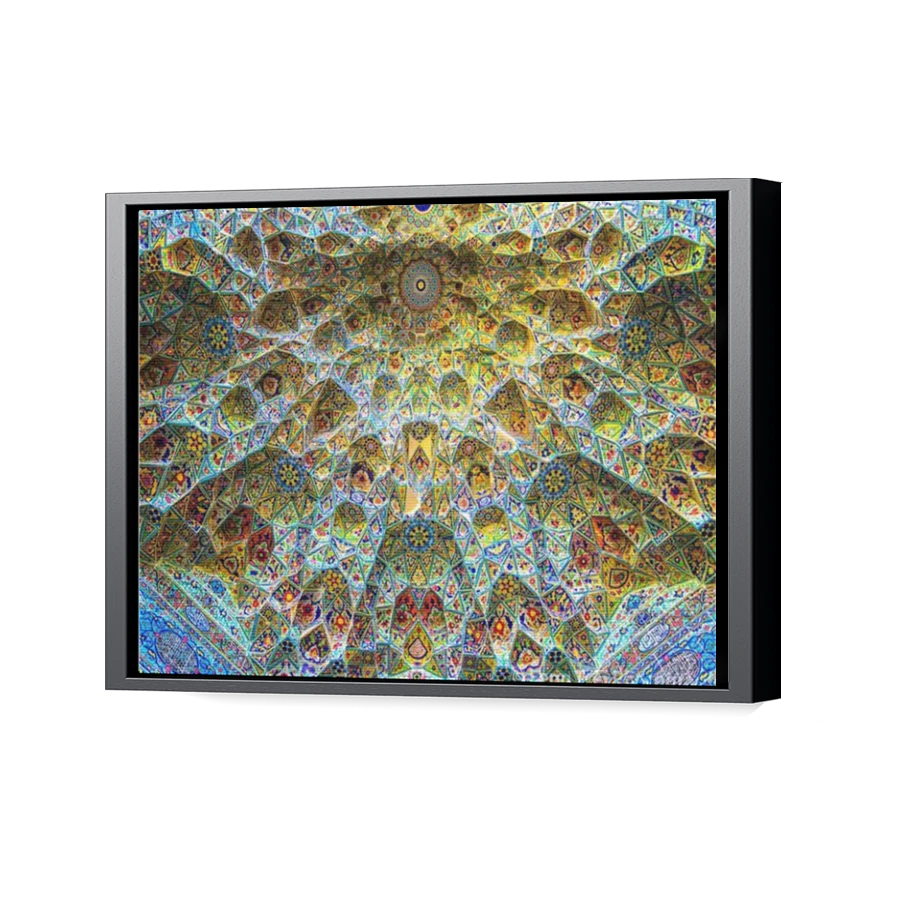 Thumbnail for Canvas - Black Floating Frame