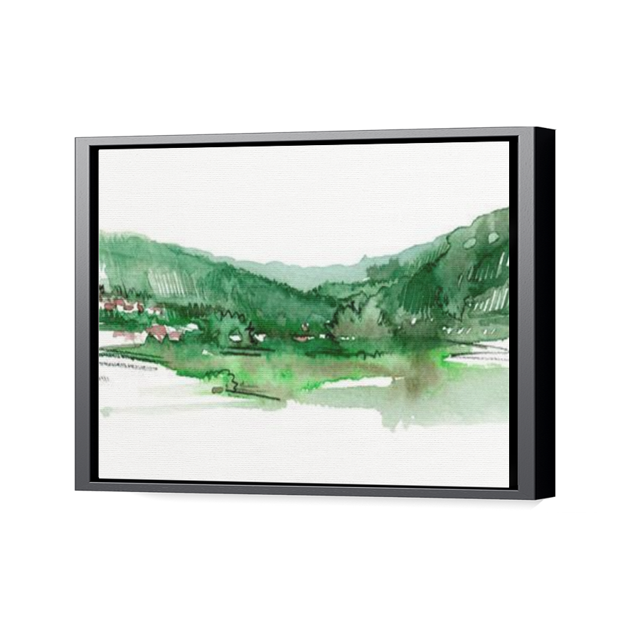 Thumbnail for Canvas - Black Floating Frame