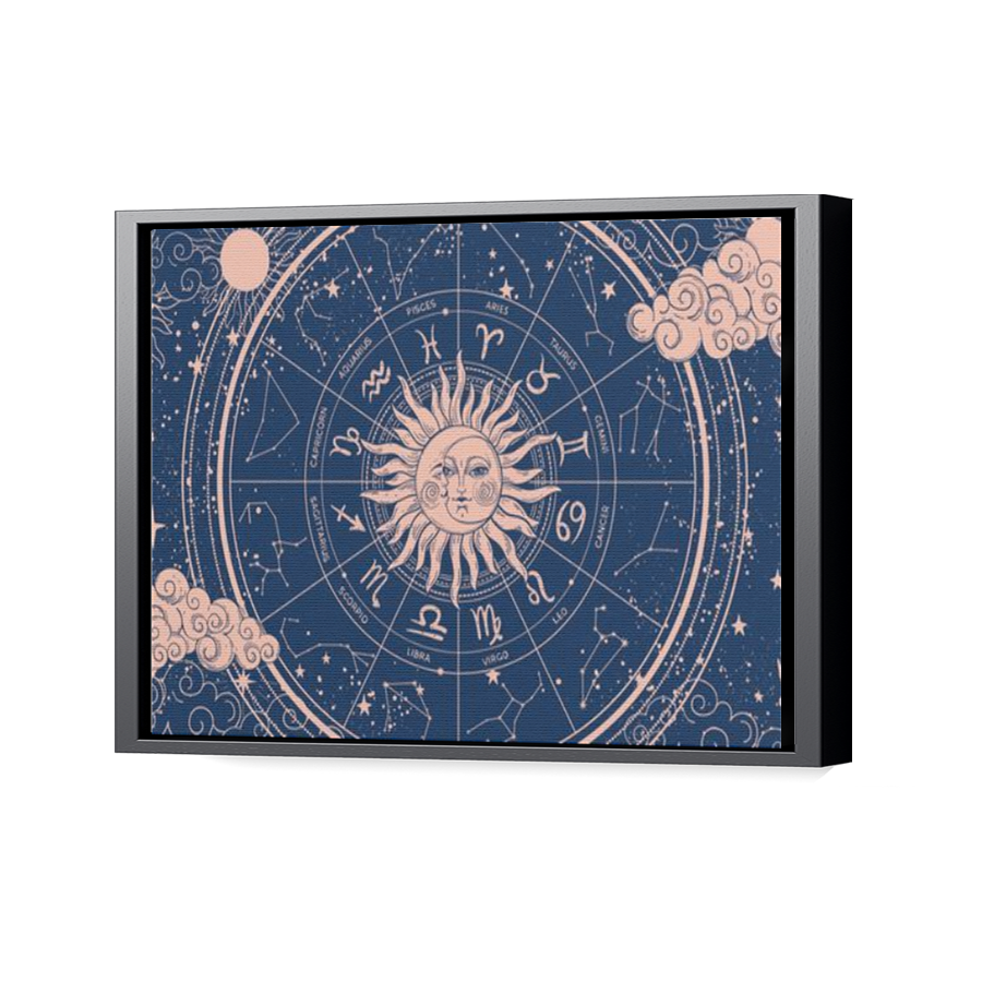 Thumbnail for Canvas - Black Floating Frame