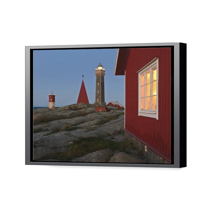 Thumbnail for Canvas - Black Floating Frame