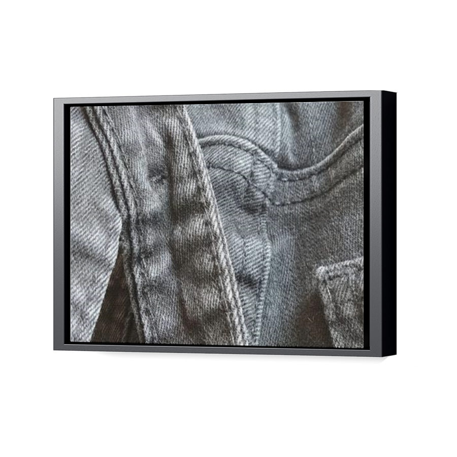 Thumbnail for Canvas - Black Floating Frame