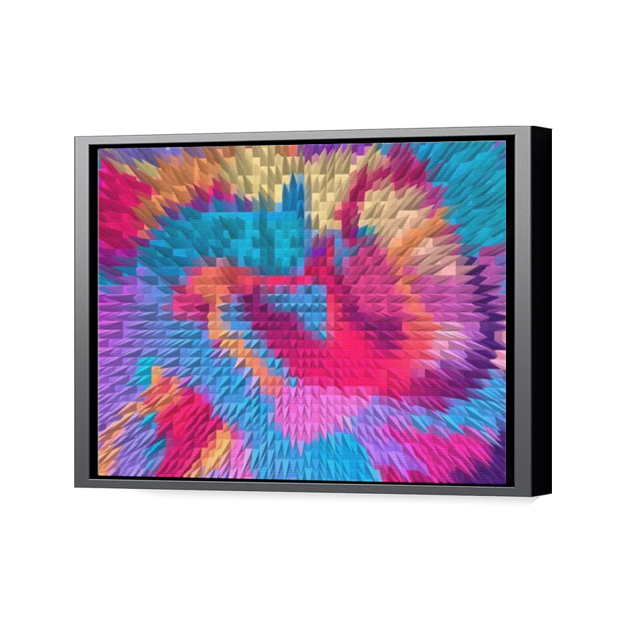 Thumbnail for Canvas - Black Floating Frame