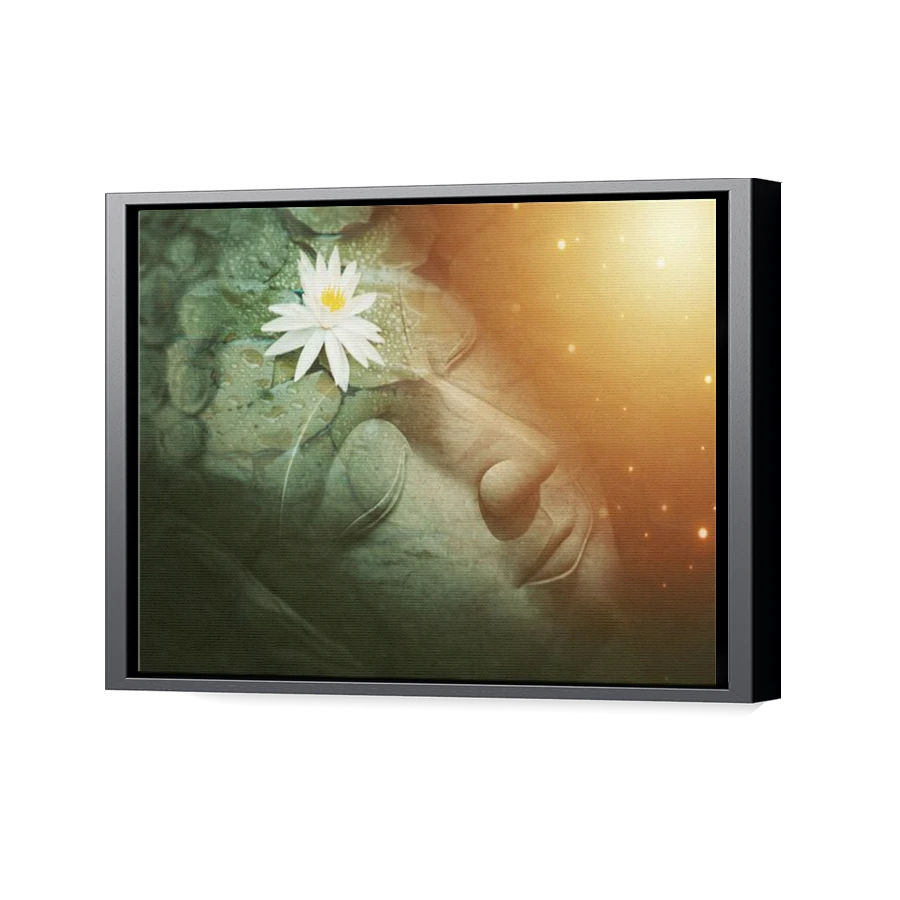 Thumbnail for Canvas - Black Floating Frame