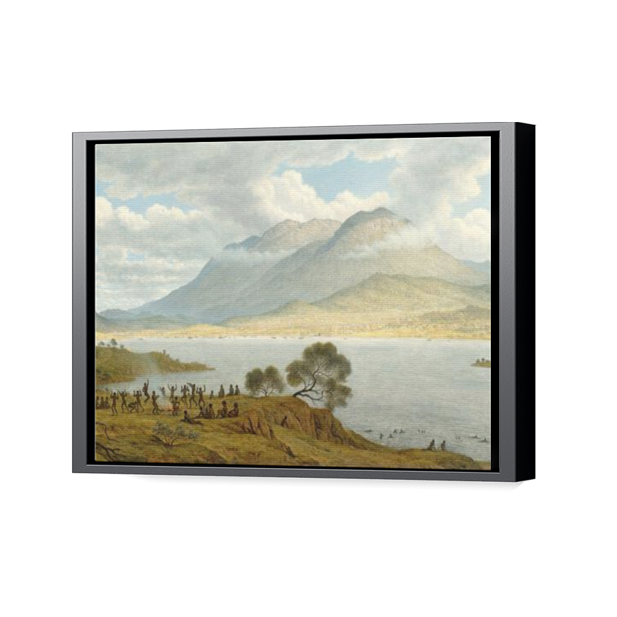 Thumbnail for Canvas - Black Floating Frame