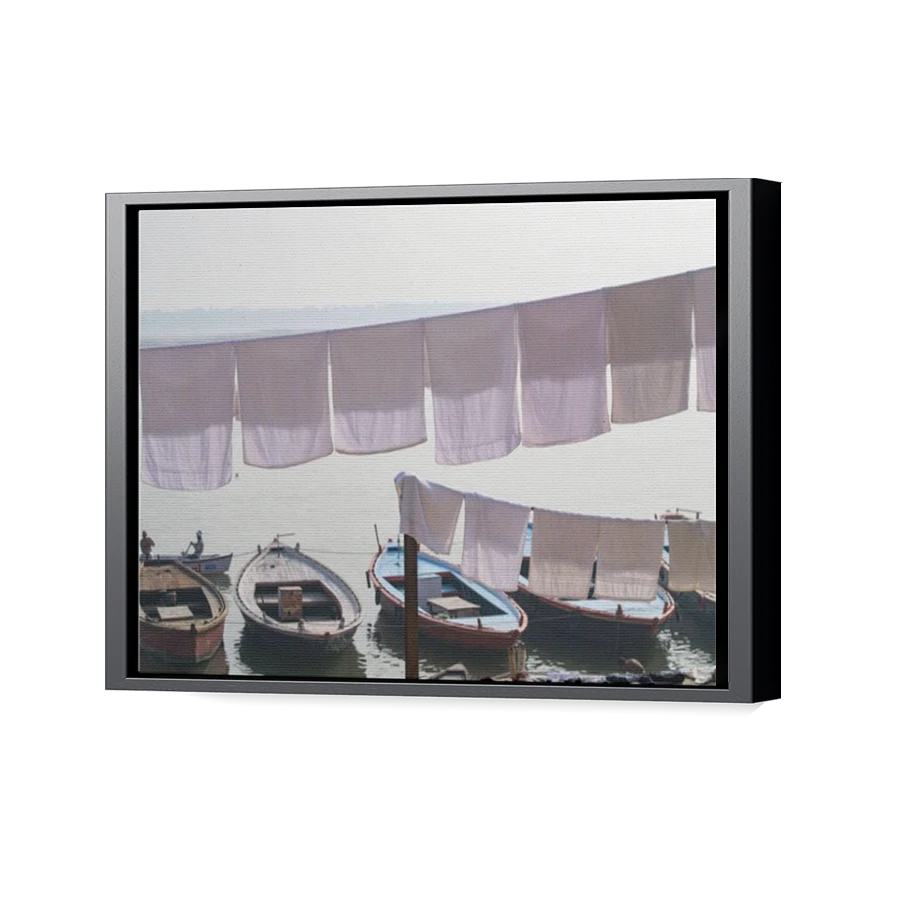 Thumbnail for Canvas - Black Floating Frame