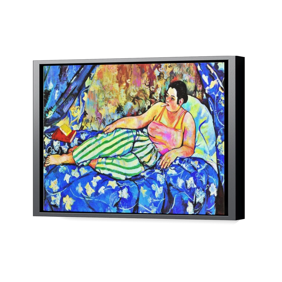 Thumbnail for Canvas - Black Floating Frame