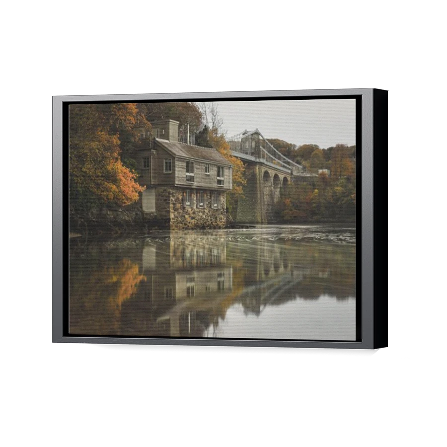 Thumbnail for Canvas - Black Floating Frame
