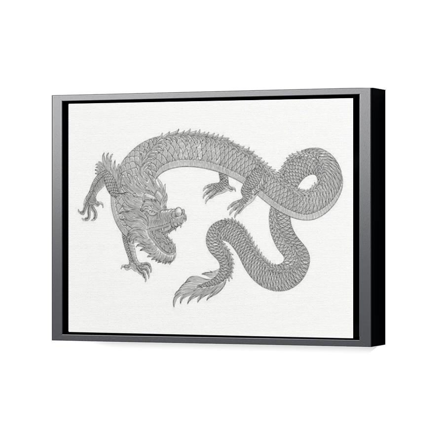 Thumbnail for Canvas - Black Floating Frame