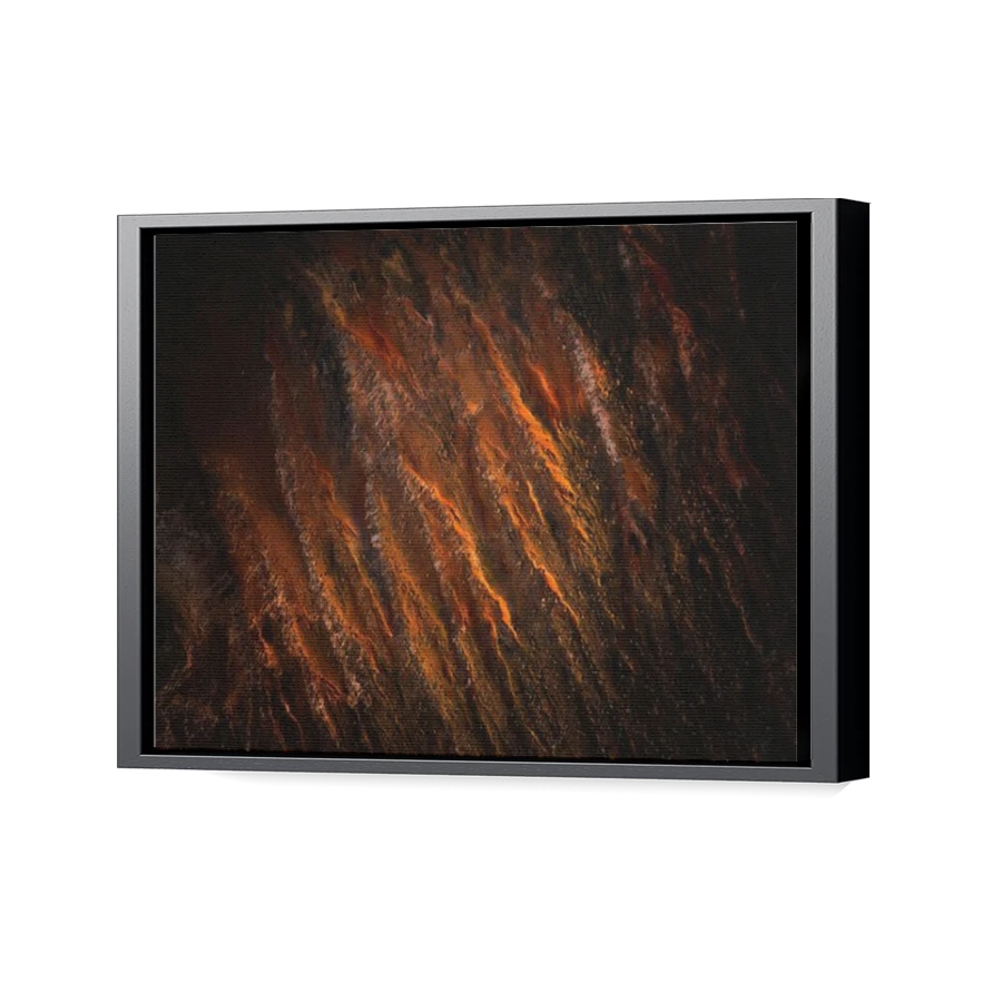 Thumbnail for Canvas - Black Floating Frame