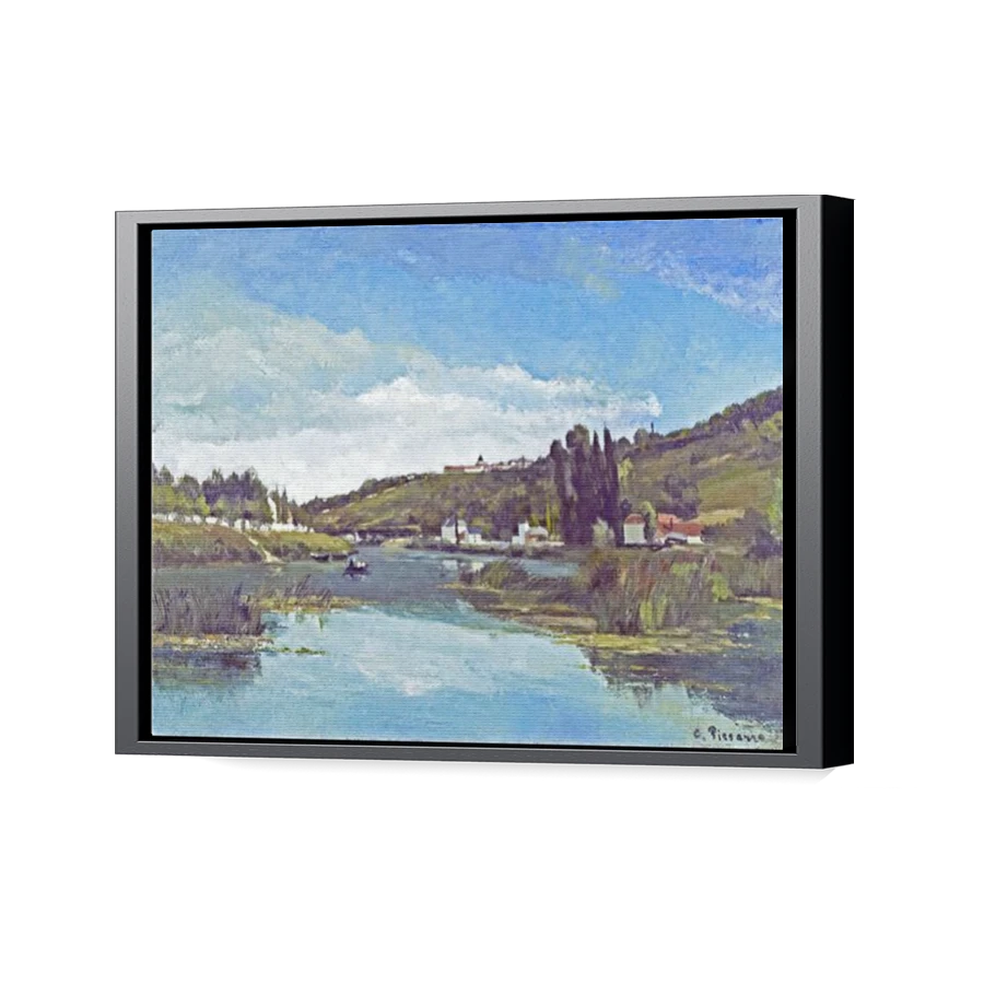 Thumbnail for Canvas - Black Floating Frame